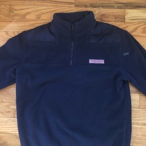 Vineyard Vines Blue Shep shirt pullover. M (12-14)